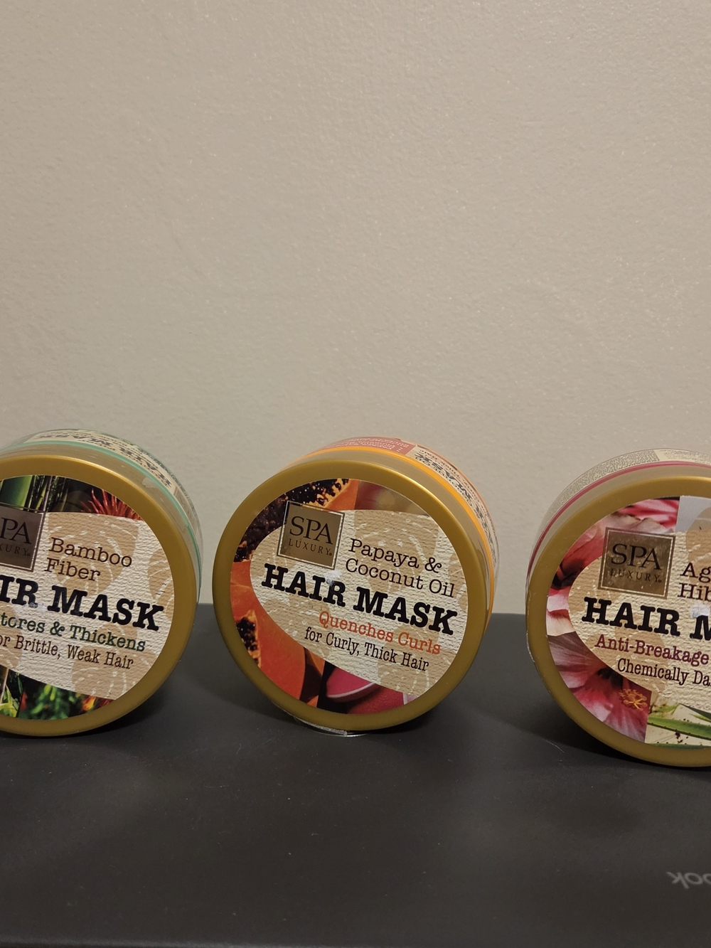 3 SPA LUXURY SPA MASKS
